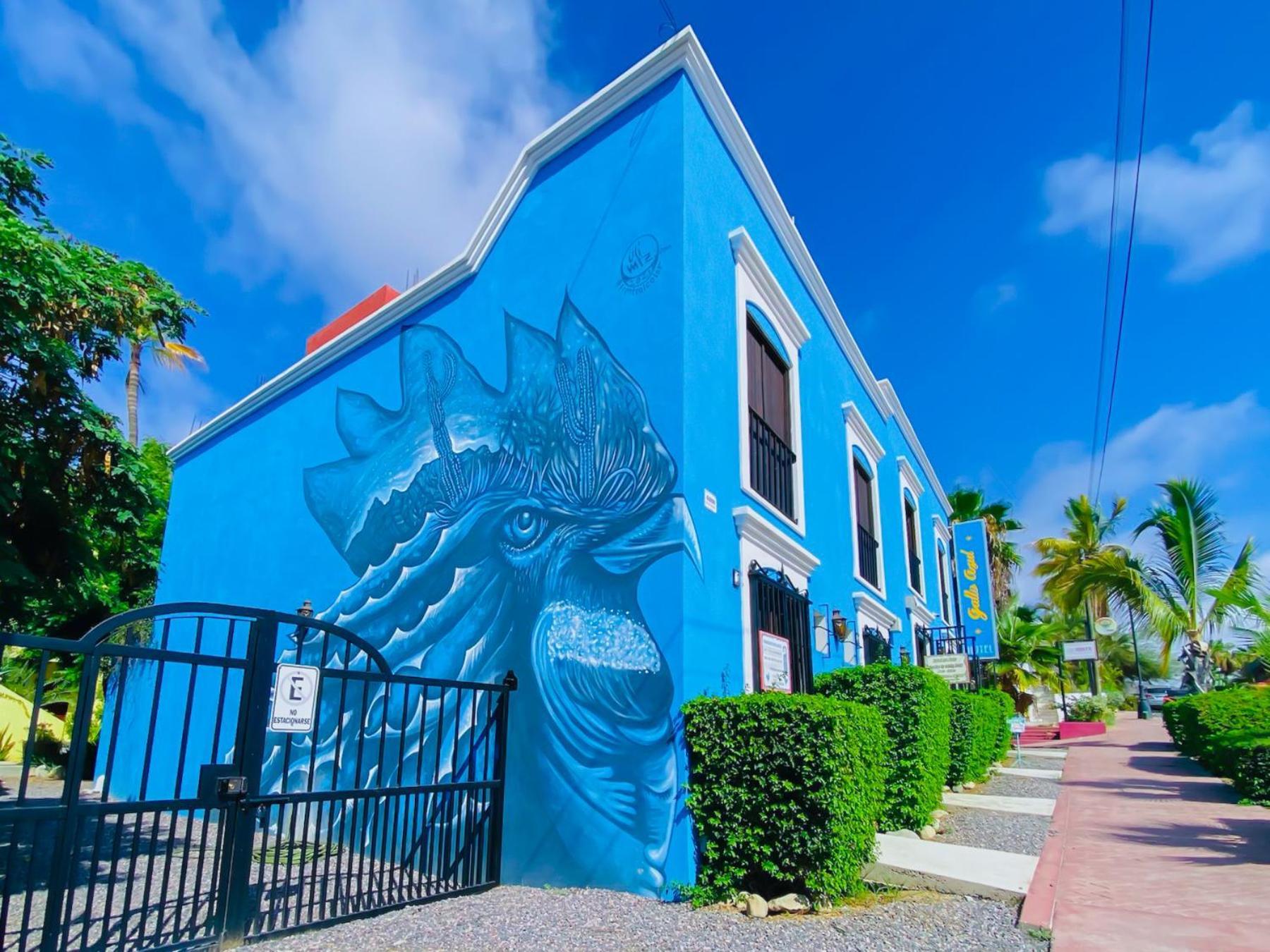 Gallo Azul Hotel, En El Corazon De Тодос Сантос Екстериор снимка