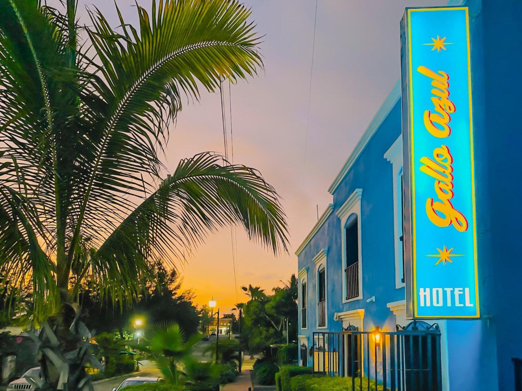 Gallo Azul Hotel, En El Corazon De Тодос Сантос Екстериор снимка